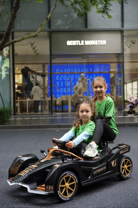 F1 Ride On Electric Car Treasure Electric Car 1-7 Years Baby Ride