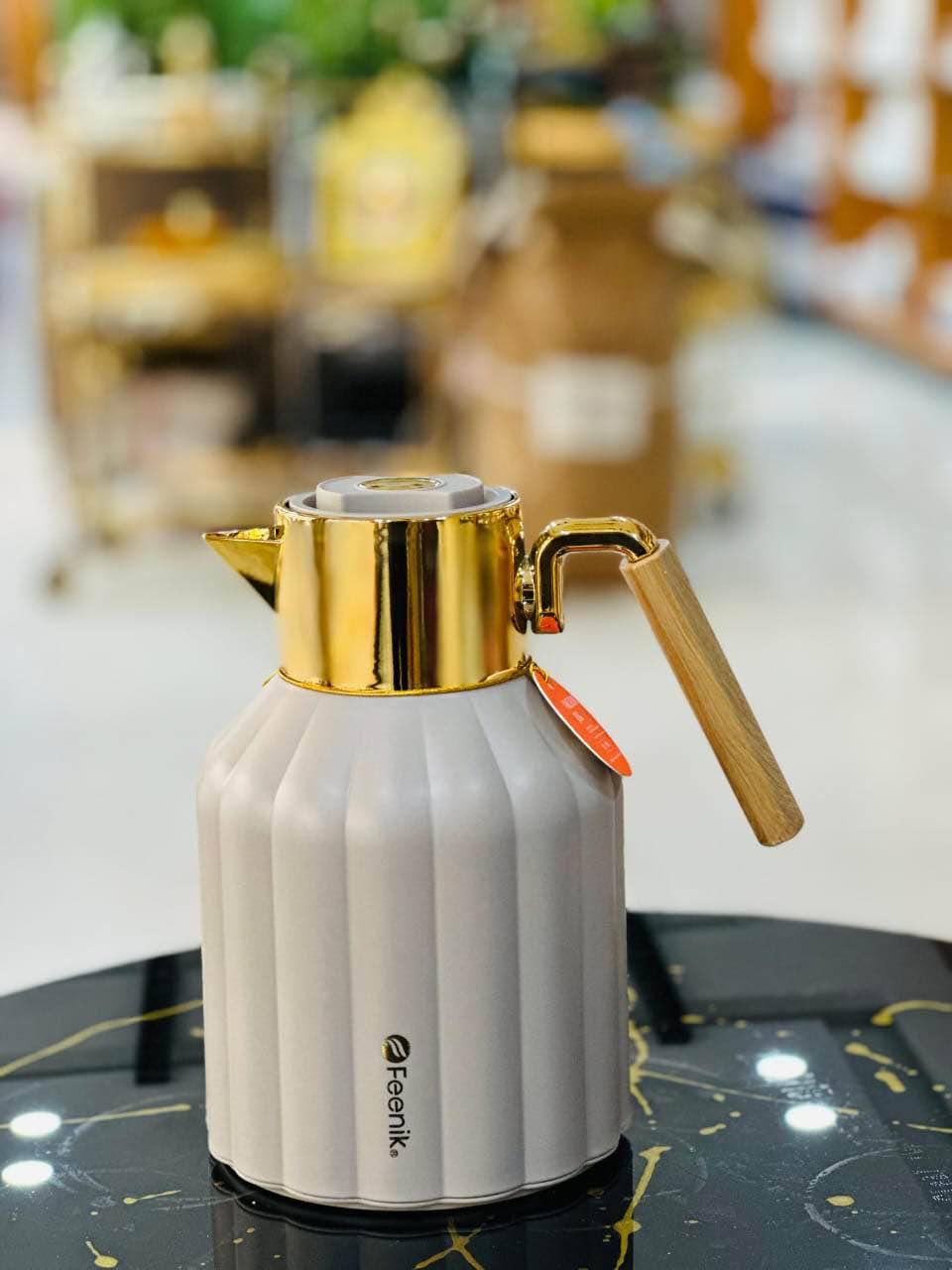 Feenika Vacuum Flask Tea And Coffee Pot 1Liter Thermos