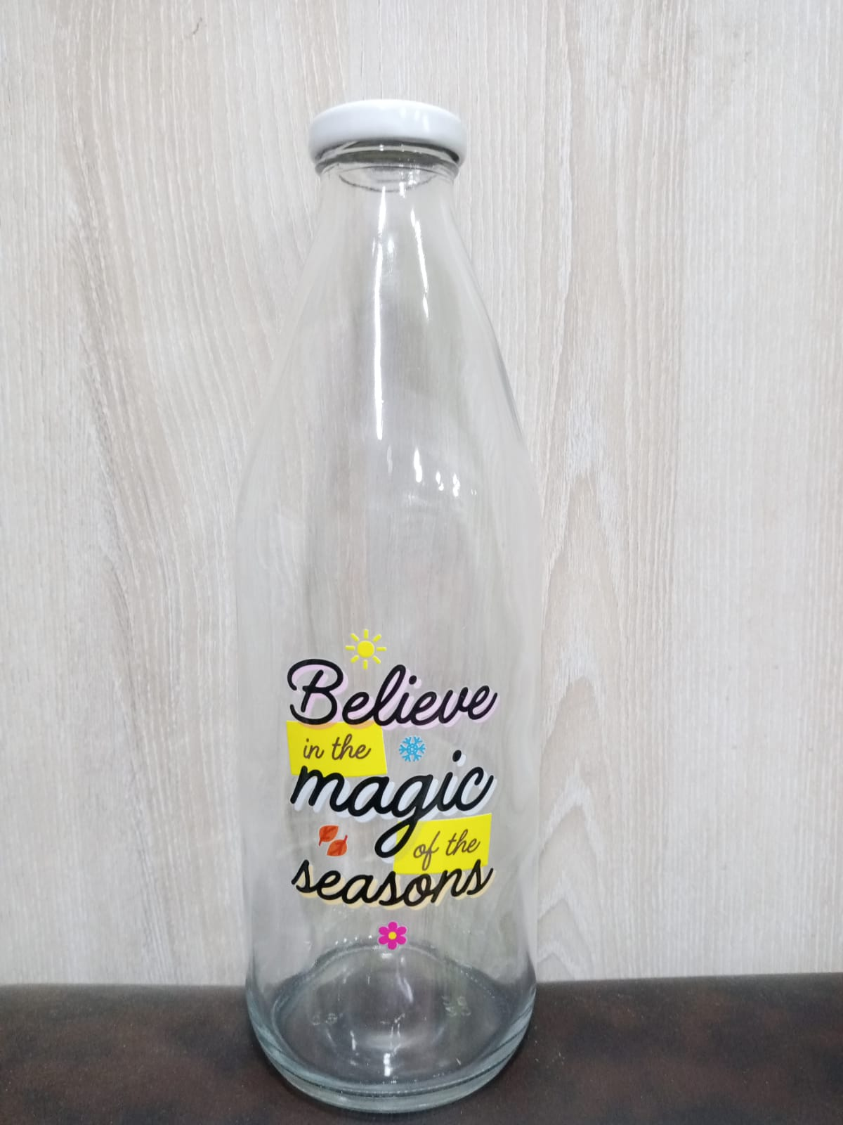 Glass Milk Bottle Water And Juice - 1000Ml 11 Glass Milk Bottle Water And Juice - 1000Ml