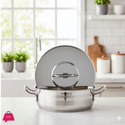 Korkmaz Astra2 Low Casserole 24X8 Cm - 3.5Ltr