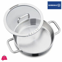 Korkmaz Aura Stainless Steel Cookware Set 8 Pcs 11 Korkmaz Aura Stainless Steel Cookware Set 8 Pcs