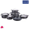 Korkmaz Galaxy Plus Cookware Set Cookware Set 11 Pcs A2685