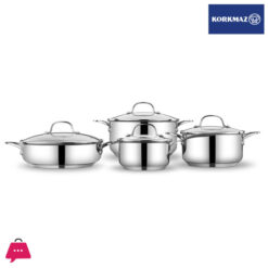 Korkmaz Lea 8 Piece Cookware Set A2785