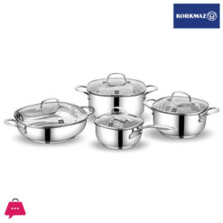 Korkmaz Lea 8 Piece Cookware Set A2785