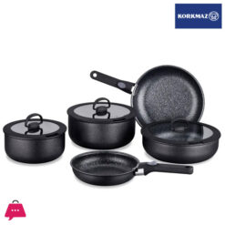 Korkmaz Neta 10 Piece Cookware Set A2611