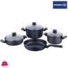 Korkmaz Ornella 7 Piece Cookware Set A2609