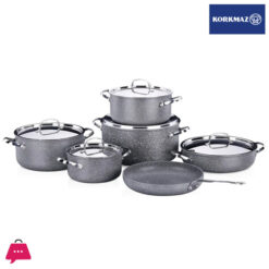 Korkmaz Palma Plus Cookware Set 11 Pcs A2686