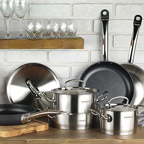Korkmaz Proline Cookware Setsatin 9Pc - A1150