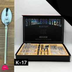 Kuston Stainless Steel Cutlery Set Of 24