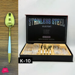 Kuston Stainless Steel Cutlery Set Of 24