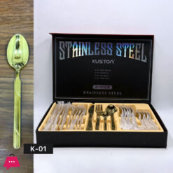 KUSTON Stainless Steel Cutlery Set of 24