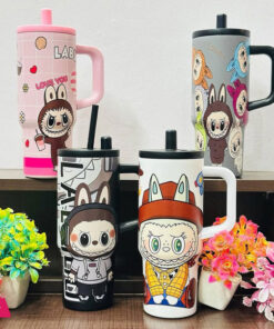 Labubu Tumbler 316 Stainless Steel 900Ml 8 Labubu Tumbler 316 Stainless Steel 900Ml - Image 2