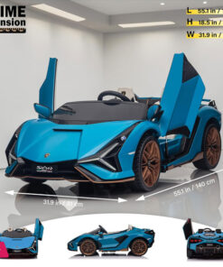 Lamborghini Sian 2-Seater Ride-On Car For Kids 24V With Remote Control Light Music 24 Lamborghini Sian 2-Seater Ride-On Car For Kids 24V With Remote Control Light Music - Image 5