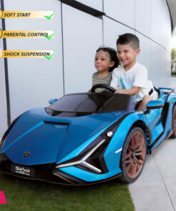 Lamborghini Sian 2-Seater Ride-On Car For Kids 24V With Remote Control Light Music 25 Lamborghini Sian 2-Seater Ride-On Car For Kids 24V With Remote Control Light Music - Image 6