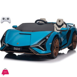 Lamborghini SIAN 2-Seater Ride-on Car for Kids 24V with Remote Control Light Music