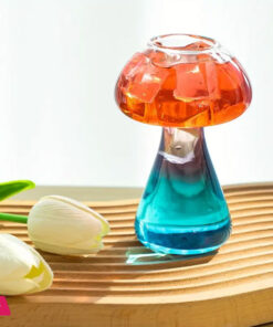 Mushroom Shaped Borosilicate Glass Cup For Cocktails Milk Coffee Microwave Safe - 250Ml 20 Mushroom Shaped Borosilicate Glass Cup For Cocktails Milk Coffee Microwave Safe - 250Ml - Image 4