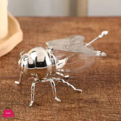 ORCHID Bee Sugar Pot with Spoon