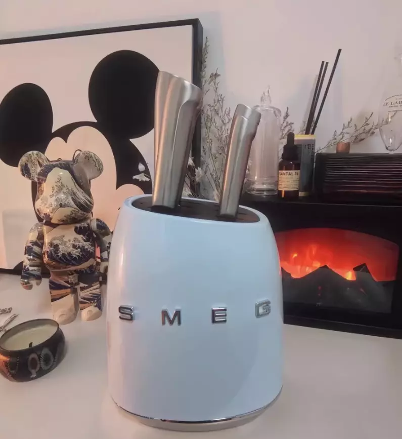 Smeg Knife Set Stainless Steel 7-Piece