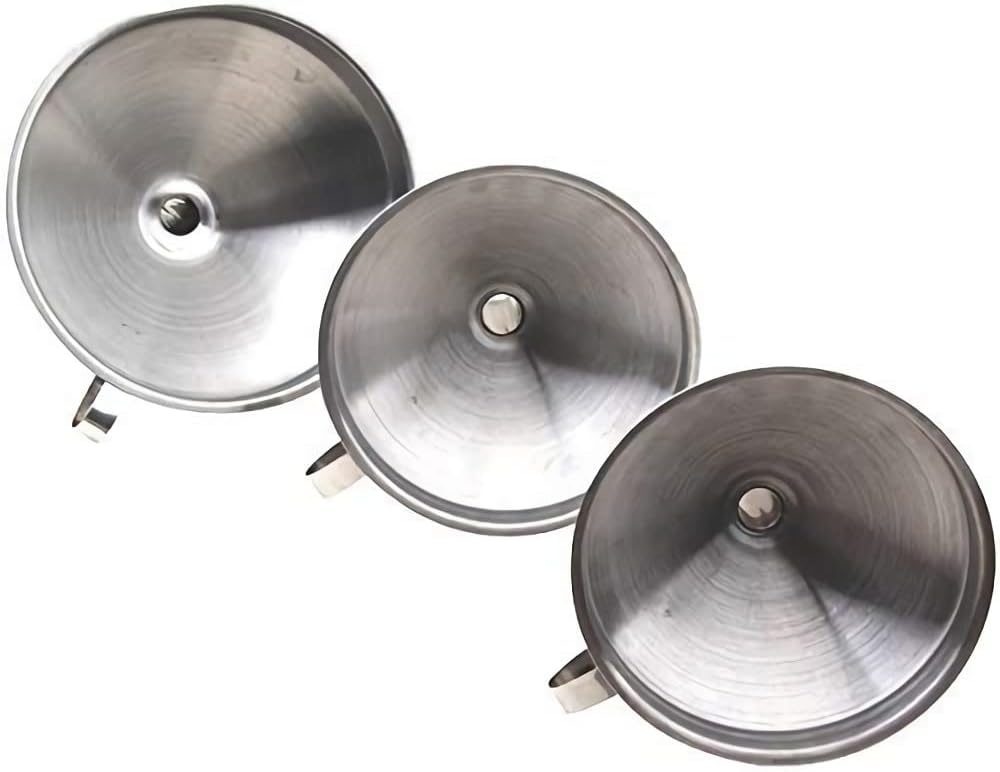 Stainless Steel Funnel Set 3-Piece