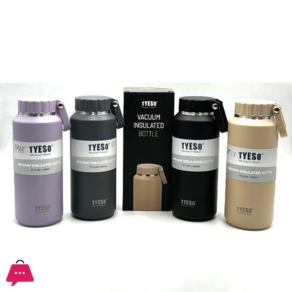 Tyeso Vacuum Insulated Bottle Sports 304 Stainless Steel Hot And Cold Water Bottle 3 Tyeso Vacuum Insulated Bottle Sports 304 Stainless Steel Hot And Cold Water Bottle