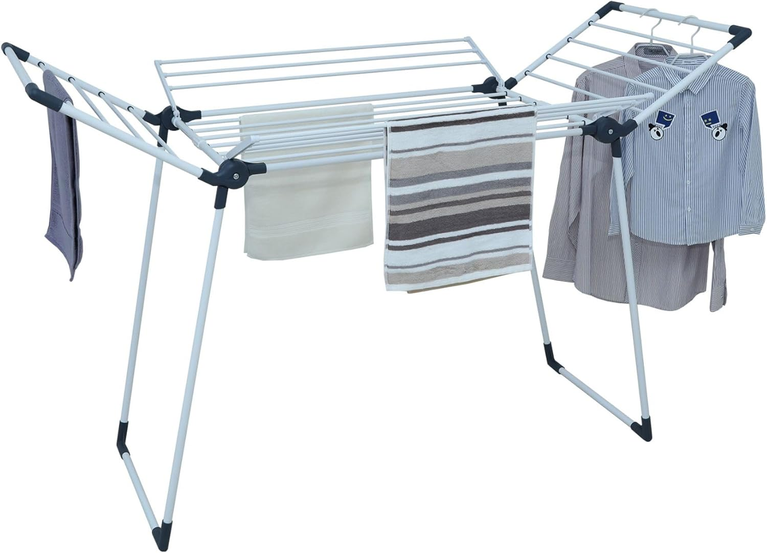 Winsor Cloth Drying Foldable Stand 21 Meters Strong And Durable Tubes With Rust Proof Powder Coating Clothes Dryer Drying Stand Laundry Rack 8 Winsor Cloth Drying Foldable Stand 21 Meters Strong And Durable Tubes With Rust Proof Powder Coating Clothes Dryer Drying Stand Laundry Rack