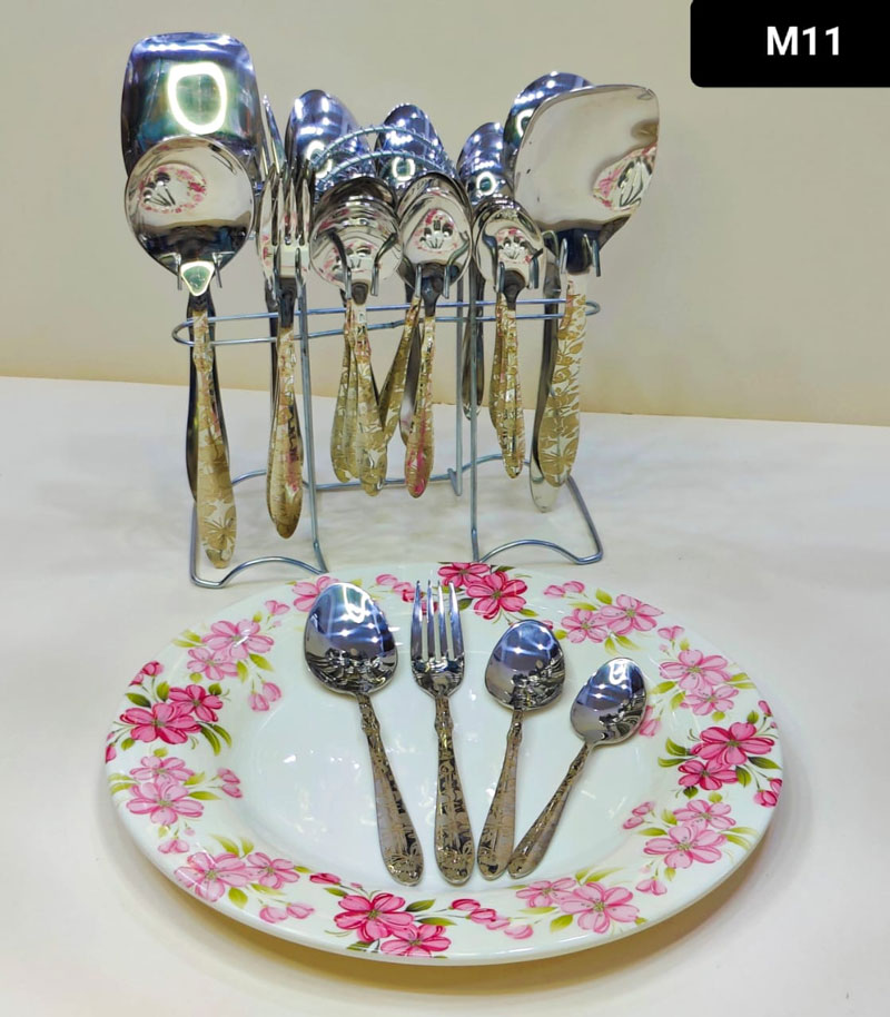 Thai Stainless Steel Cutlery Set 29-Piece