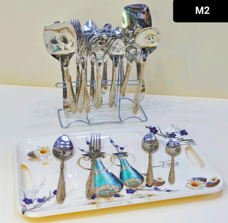 Thai Stainless Steel Cutlery Set 29-Piece