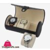 3 Slots Watch Case Stylish Portable Display Atch Storage Box