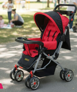 3 Position Baby Stroller in Red