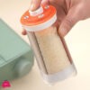 4 In 1 Rotating Spice Dispenser Plastic Seasoning Container