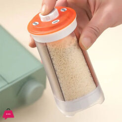 4 in 1 Rotating Spice Dispenser Plastic Seasoning Container