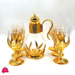 7 Pcs Luxury Glass Water Set Juice Jug &Amp; Glass Set