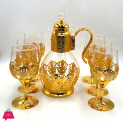 7 Pcs Luxury Glass Water Set Juice Jug &Amp; Glass Set