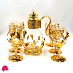 7 Pcs Luxury Glass Water Set Juice Jug &Amp; Glass Set