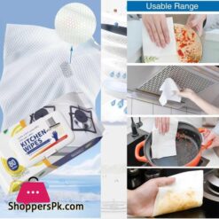 At 80 Pcs Kitchen Cleaning Wipes Lemon Scent Effective Cleaning Removing Grease Stains From Surfaces Glass Oven Strong Skin Safe Wipes For Daily Home Use