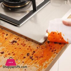 At 80 Pcs Kitchen Cleaning Wipes Lemon Scent Effective Cleaning Removing Grease Stains From Surfaces Glass Oven Strong Skin Safe Wipes For Daily Home Use