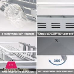 Aluminum Rustproof Dish Rack