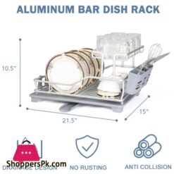 Aluminum Rustproof Dish Rack