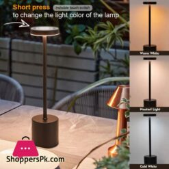 Classic Metal Touch Sensor Led Table Lamp