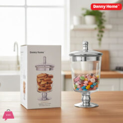 Danny Home Decorative Cookie Glass Jar 23.5cm