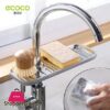ECOCO Kitchen Faucet Drain Rack Sink Draining Basket