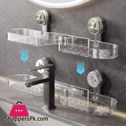 Five-pointed Star Suction Cup Faucet Countertop Sink Mirror-front Bathroom Wall-mounted Drip-drying Rack Without Drilling Holes