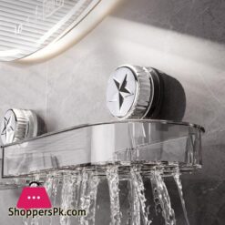 Five-Pointed Star Suction Cup Faucet Countertop Sink Mirror-Front Bathroom Wall-Mounted Drip-Drying Rack Without Drilling Holes 9 Five-Pointed Star Suction Cup Faucet Countertop Sink Mirror-Front Bathroom Wall-Mounted Drip-Drying Rack Without Drilling Holes
