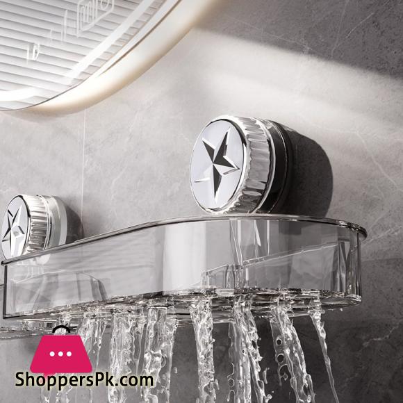Five-Pointed Star Suction Cup Faucet Countertop Sink Mirror-Front Bathroom Wall-Mounted Drip-Drying Rack Without Drilling Holes 4 Five-Pointed Star Suction Cup Faucet Countertop Sink Mirror-Front Bathroom Wall-Mounted Drip-Drying Rack Without Drilling Holes - Image 3