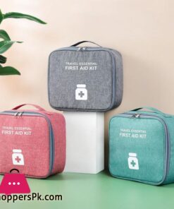 Home First Aid Kit Large Capacity Empty Medicine Storage Bag