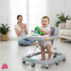 New Baby Walker With Music Light One Key Fold
