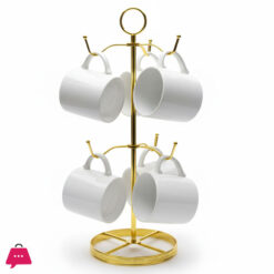 Stainless Steel Rotating Cup Mug Holder