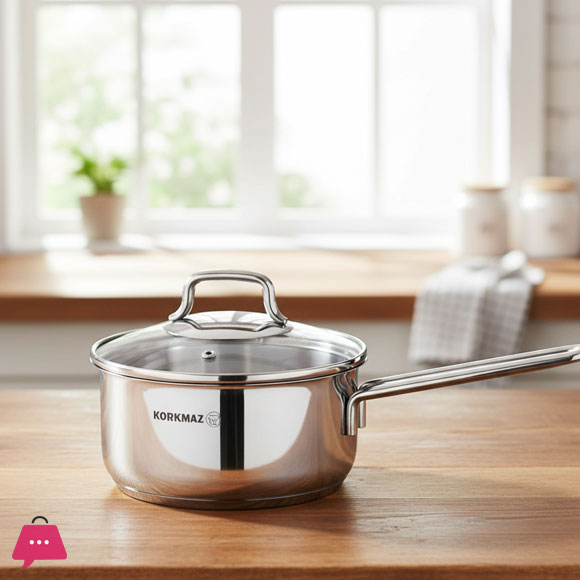 Krokmaz A1648 Perla Saucepan With Lid 16X8 Cm 1.6 L. 4 Krokmaz A1648 Perla Saucepan With Lid 16X8 Cm 1.6 L. - Image 2