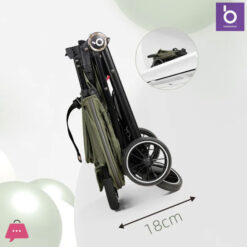 Baobaohao Lightweight Baby Stroller One Click Collection Can Sit Or Lie Down Portable And Lightweight Baby Stroller A5