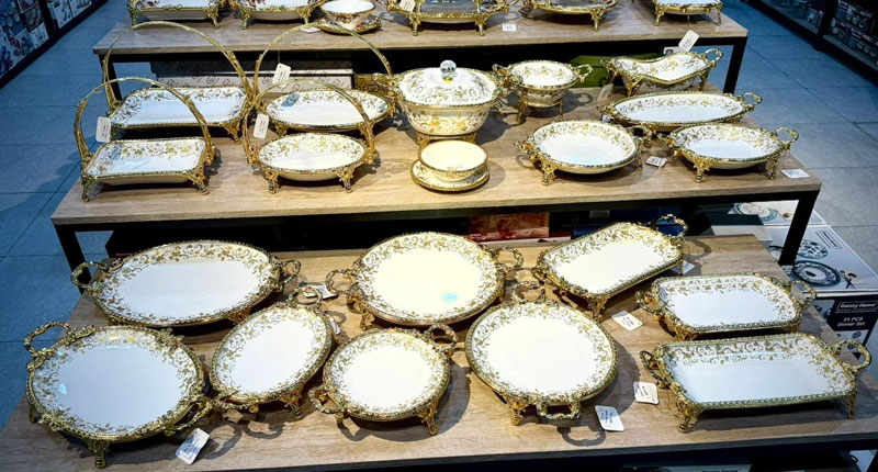 Brilliant Royal Bloom Deep Serving Platter Br5023 – 34 X 6 Cm 4 Brilliant Royal Bloom Deep Serving Platter Br5023 – 34 X 6 Cm